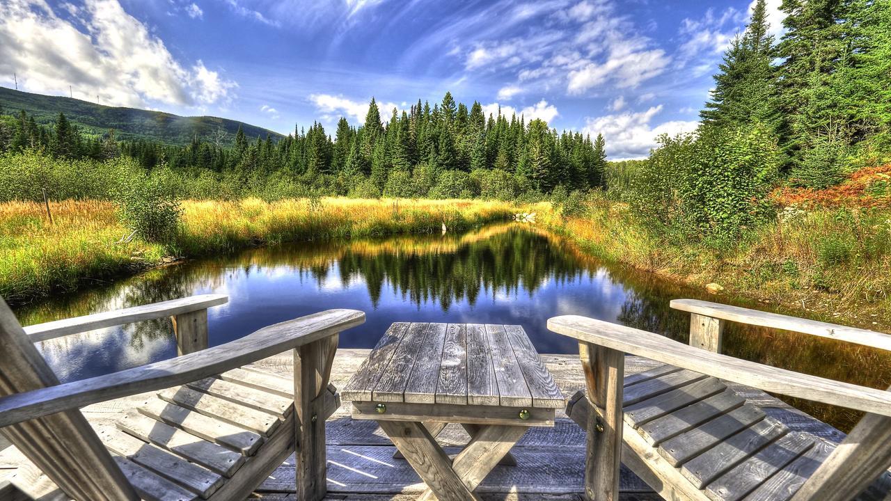 Le Nochette - Les Chalets Spa Canada La Malbaie Eksteriør billede